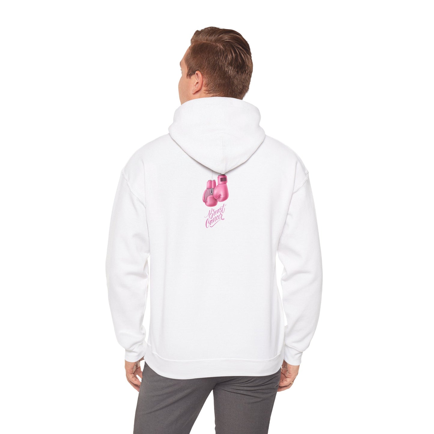 4Hunnit1 (Fight Cancer Hoodie) *White*