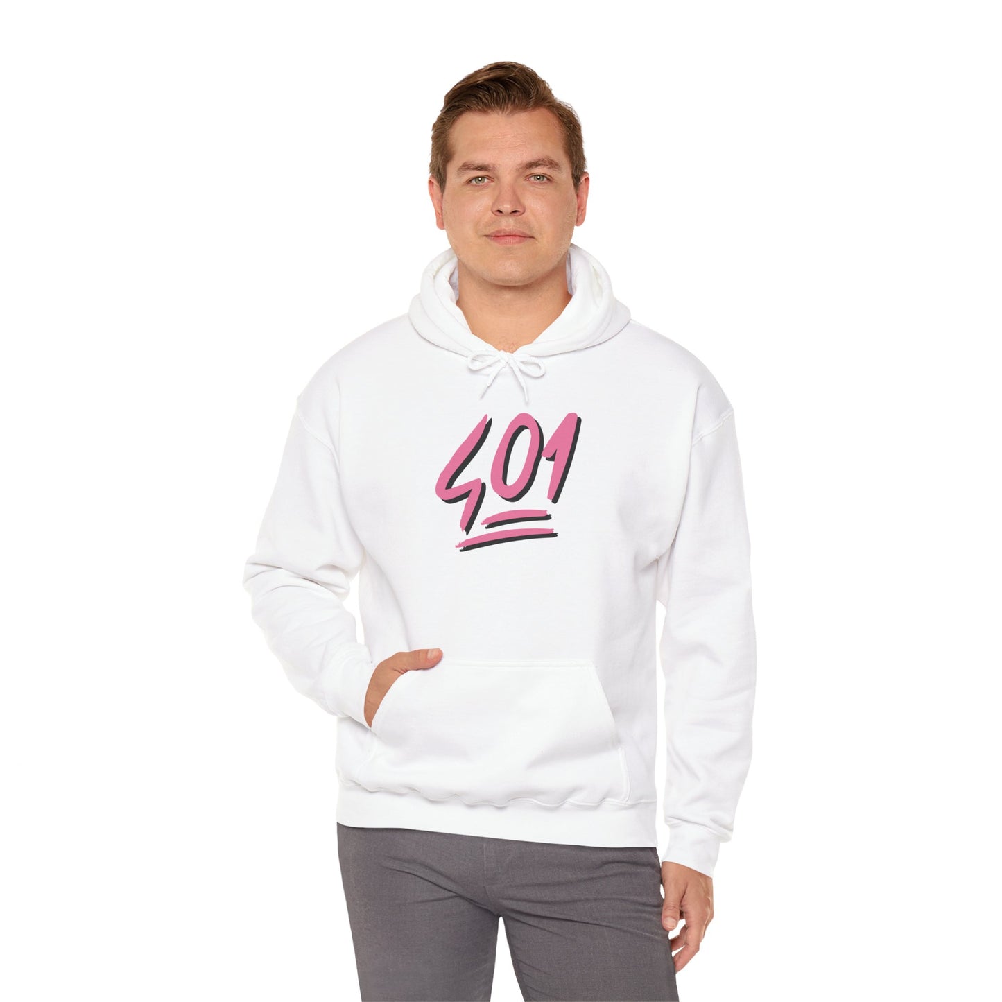 4Hunnit1 (Fight Cancer Hoodie) *White*