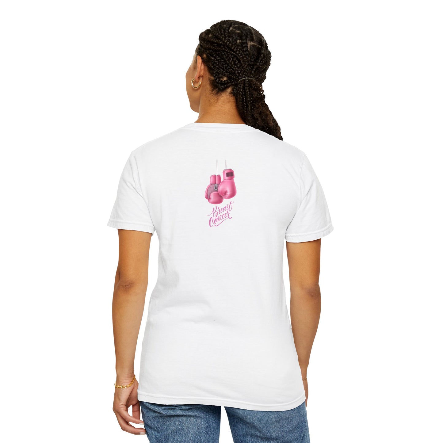 4Hunnit1 (Fight Cancer T-Shirt) *White*